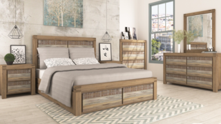 Colorado Queen Bedframe-Queen Bedframe-Bedding & Furniture - Browns Plains 