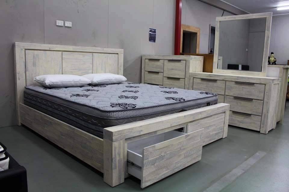 Cromwell Bedside-Bedding & Furniture - Browns Plains 