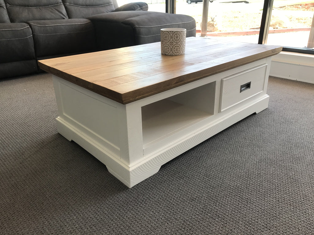 Hamptons Coffee Table-Coffee Table-Bedding & Furniture - Browns Plains 