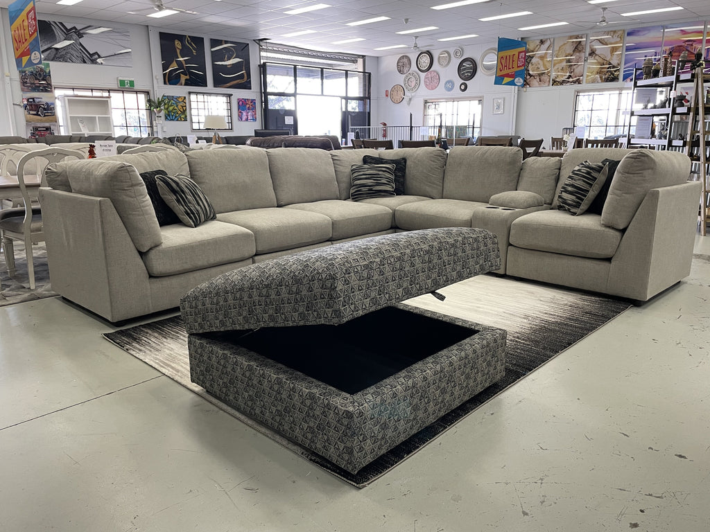 Kelsey Modular Lounge-Bedding & Furniture - Browns Plains 